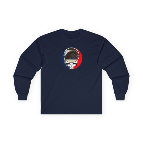 Custom Dog Stealie Grateful Dead Long Sleeve Tee (146)