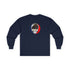 Custom Dog Stealie Grateful Dead Long Sleeve Tee (146)