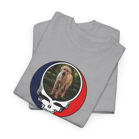 Custom Dog Stealie Grateful Dead T-Shirt