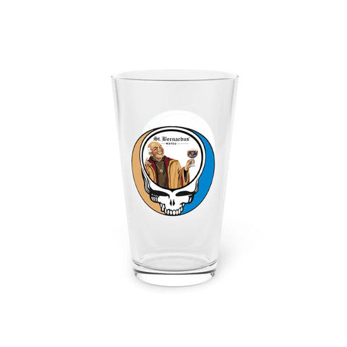 St. Bernardus Brewery Grateful Dead Stealie Pint Glass, 16oz - StealieShop