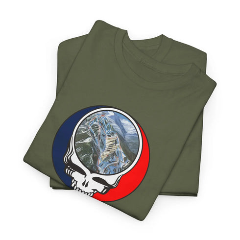 Aspen Trail Map Stealie Grateful Dead T-Shirt