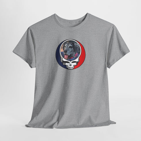 Custom Dog Stealie Unisex Grateful Dead T-Shirt (159)