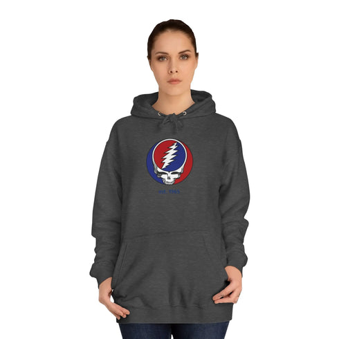 Grateful Dead - Grateful Dead Stealie - Est. 1965 Unisex College Hoodie - StealieShop