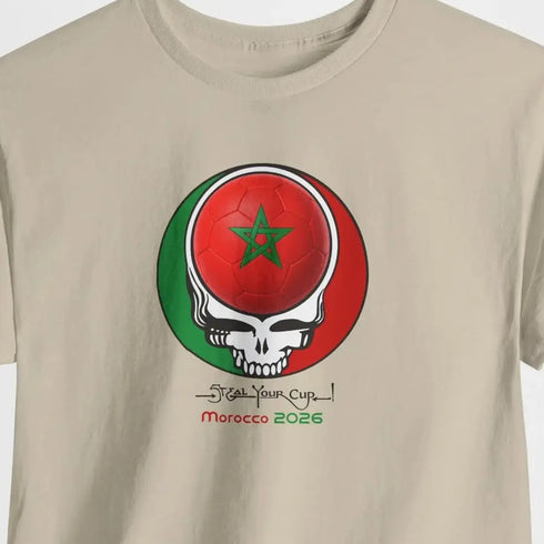 2026 Morocco World Cup "Steal Your Cup" Grateful Dead T-Shirt