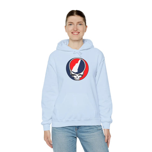 New Hampshire Grateful Dead Unisex Heavy Blend Hoodie StealieShop