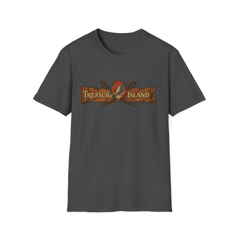 Grateful Dead - Treasure Island Stealie Grateful Dead T-Shirt - StealieShop