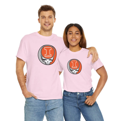 Grateful Dead - University of Illinois Grateful Dead T-Shirt - StealieShop