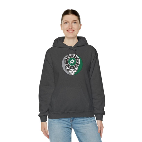 Dallas Stars Grateful Dead Unisex Heavy Blend Hoodie - StealieShop