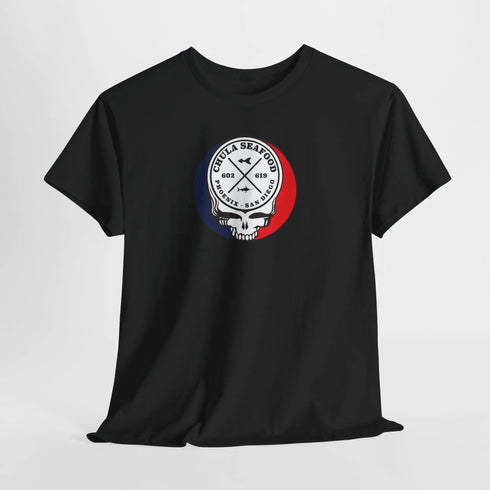 Grateful Dead - Cula Seafood Steal Your Face Grateful Dead Grateful Dead T-Shirt - StealieShop