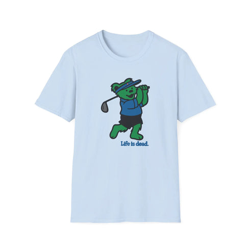 Grateful Dead - Golfin' Bear - Life is dead. Grateful Dead TShirt - StealieShop