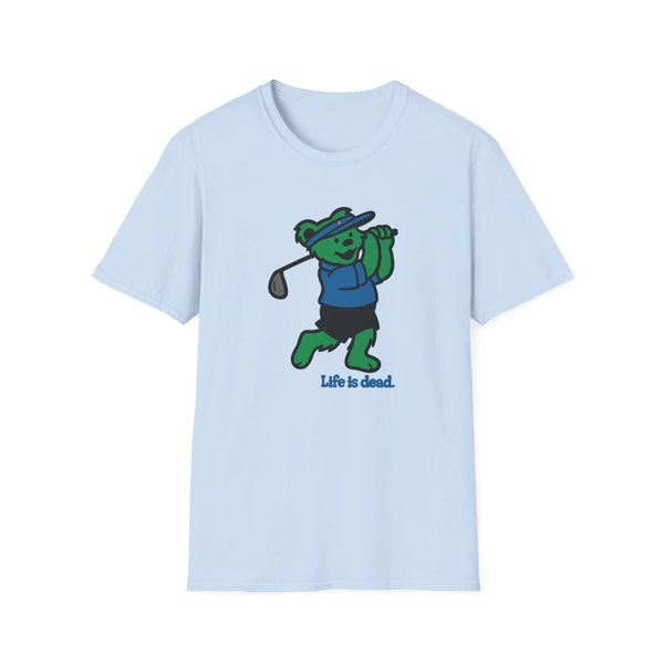 Grateful Dead - Golfin' Bear - Life is dead. Grateful Dead TShirt - StealieShop