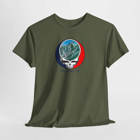 WhitefaceTrail Map Stealie Grateful Dead T-Shirt