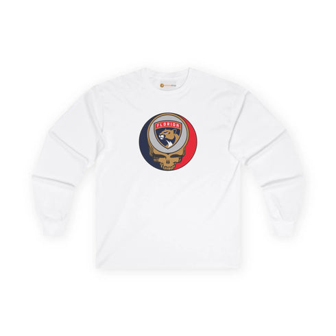 Florida Panthers Grateful Dead Long Sleeve Tee StealieShop