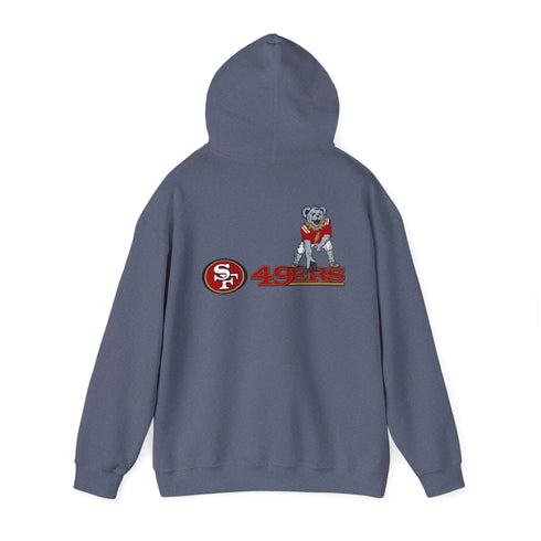 San Francisco 49ers Dancing Bear Unisex Hoodie - NFL - StealieShop