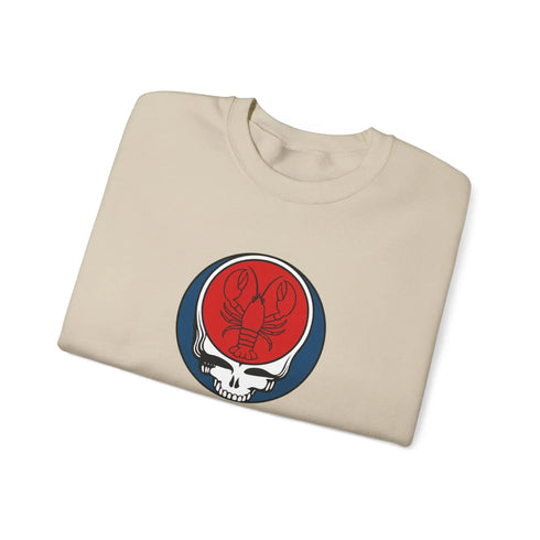 Grateful Dead - Steal Your Lobster Stealie Crewneck Sweatshirt - StealieShop