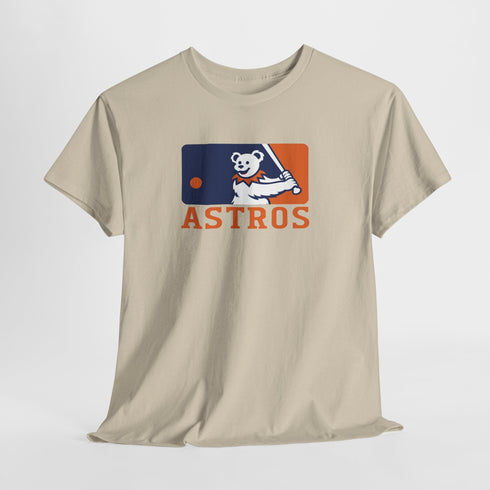 Houston Astros Original Dancing Bear MLB Grateful Dead T-Shirt