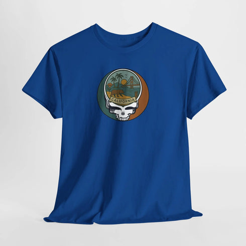 Grateful Dead - California State Stealie Grateful Dead Grateful Dead T-Shirt - StealieShop