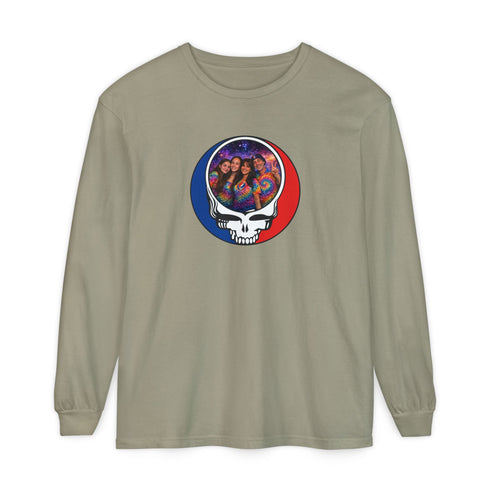 Custom Personal Garment-Dyed Long Sleeve T-Shirt (42)