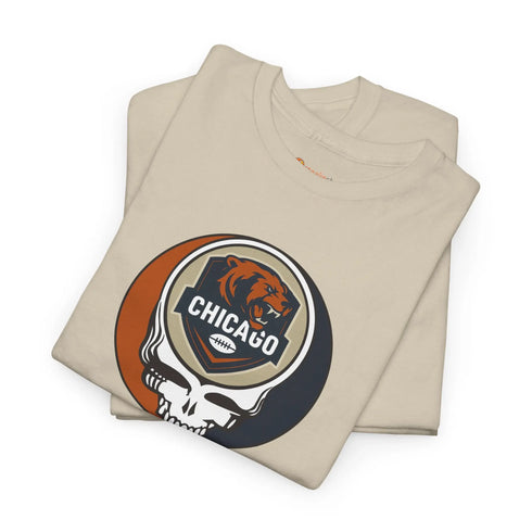 Grateful Dead - Chicago Bears Stealie Grateful Dead Steal Your Face T-Shirt - NFL - StealieShop