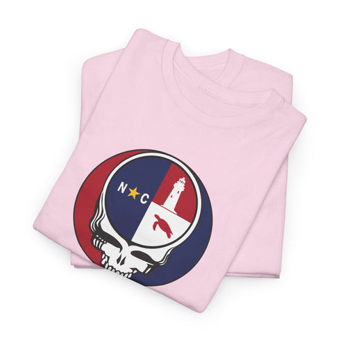 North Carolina "Unofficial" State Flag Stealie Grateful Dead T-Shirt