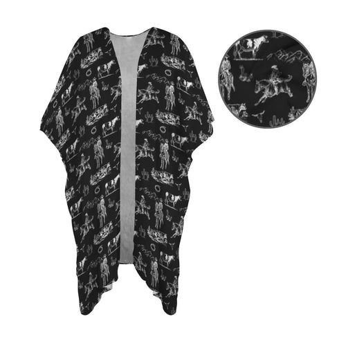 Grateful Dead - Ranch Life Duster Kimono Coverup - StealieShop