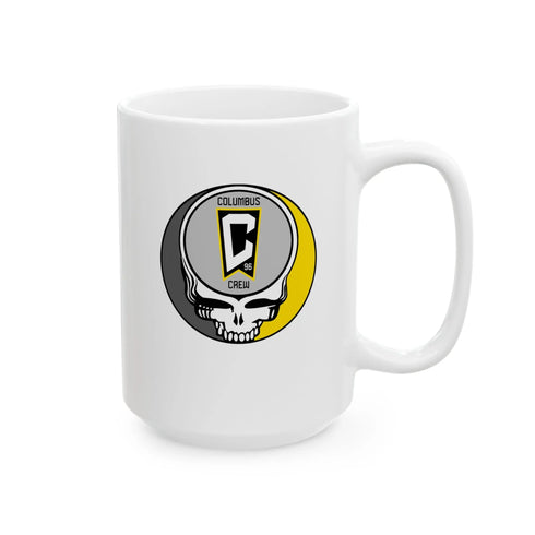 Grateful Dead - Columbus Crew Ceramic 15oz Mug - StealieShop
