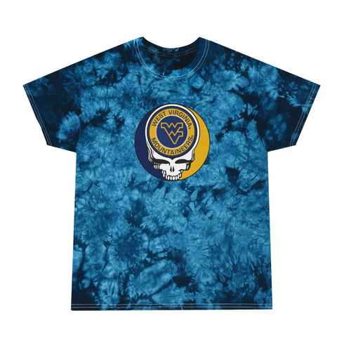 West Virginia University Stealie Crystal Tie-Dye T-Shirt