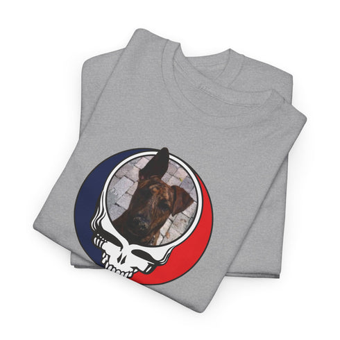 Custom Dog Stealie Unisex Grateful Dead T-Shirt (113)