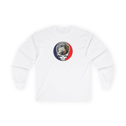 Custom Dog Stealie Grateful Dead Long Sleeve Tee (153)