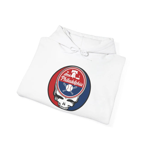 Grateful Dead - Philadephia Baseball Grateful Dead Unisex Heavy Blend Hoodie - MLB - StealieShop