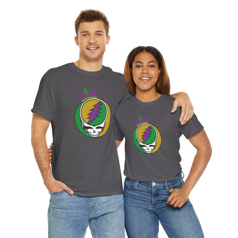 Mardi Gras Grateful Dead T-Shirt StealieShop
