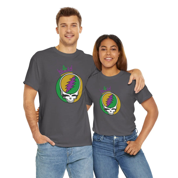 Mardi Gras Grateful Dead T-Shirt StealieShop