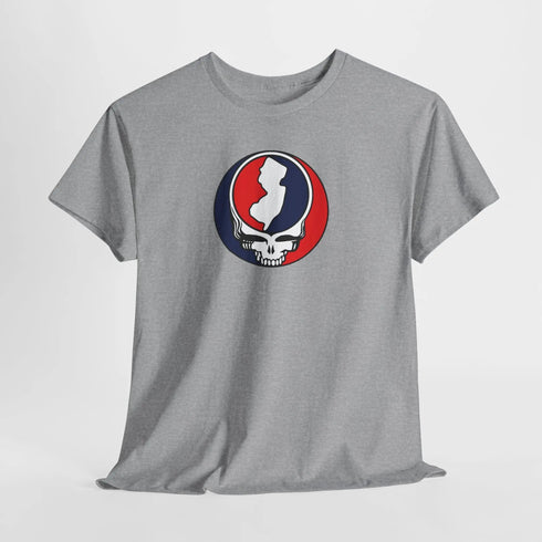 New Jersey Map Stealie Grateful Dead T-Shirt