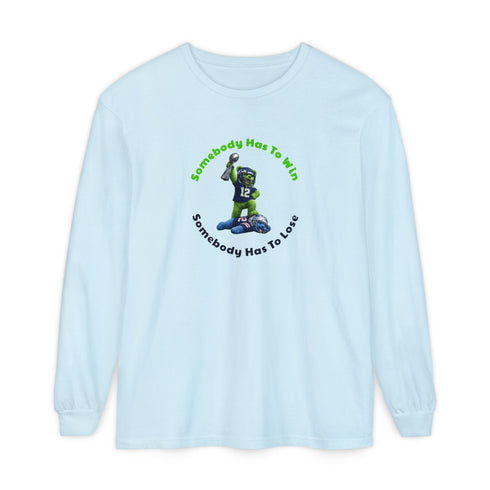 Seattle Seahawks Dancing Bears Big Game 2026 Vineyard Collection Garment-Dyed Long Sleeve Shirt