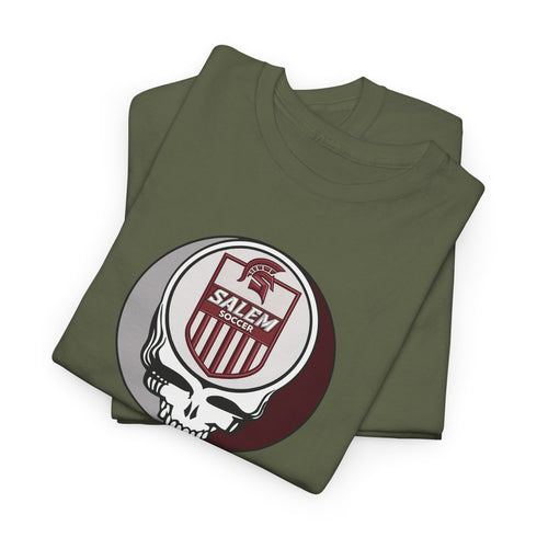 Custom Salem Soccer Stealie Grateful Dead T-Shirt