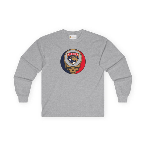 Florida Panthers Grateful Dead Long Sleeve Tee StealieShop
