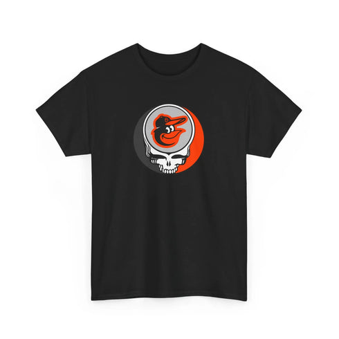 Baltimore Orioles Grateful Dead Steal Your Face T-Shirt - MLB StealieShop