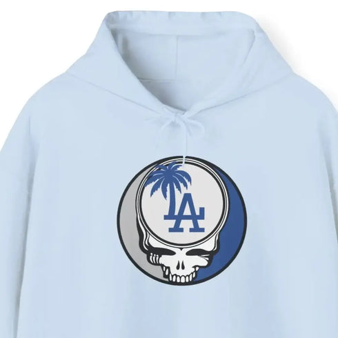 Grateful Dead - Los Angeles Dodgers Grateful Dead Unisex Heavy Blend Hoodie - StealieShop