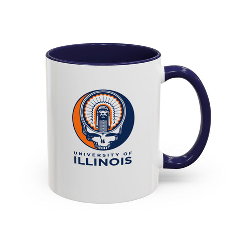 Grateful Dead - Chief Illiniwek Grateful Dead Stealie Coffee Mug - StealieShop