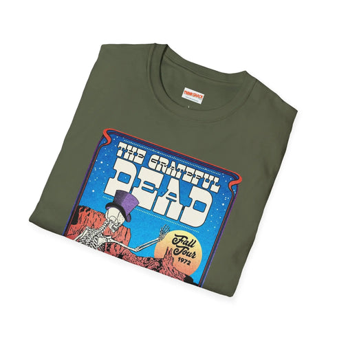 Grateful Dead Concert Shirt Vanderbilt University 1972 - StealieShop