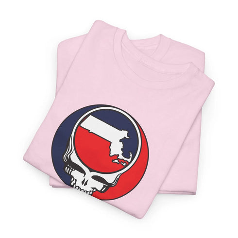 Massachusetts Map Stealie Grateful Dead T-Shirt