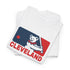 Cleveland Guardians Dancing Bear MLB Logo Unisex Grateful Dead T-Shirt
