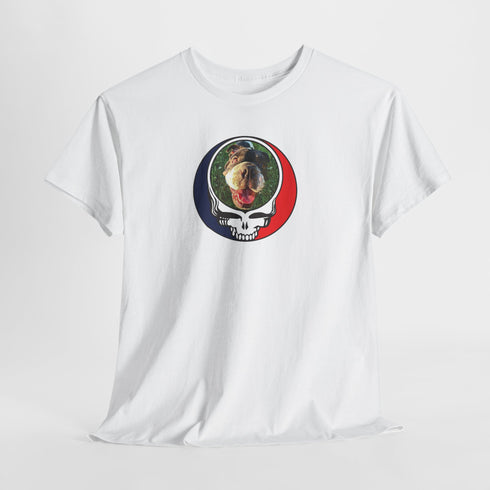 Custom Dog Stealie Unisex Grateful Dead T-Shirt (96)