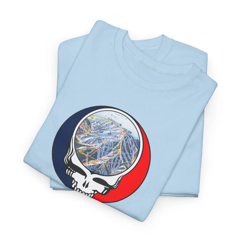 Sun Valley Trail Map Stealie Grateful Dead T-Shirt
