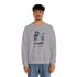 Grateful Dead - Disc Golfin' Jerry | Life is dead. Crewneck Sweatshirt - StealieShop