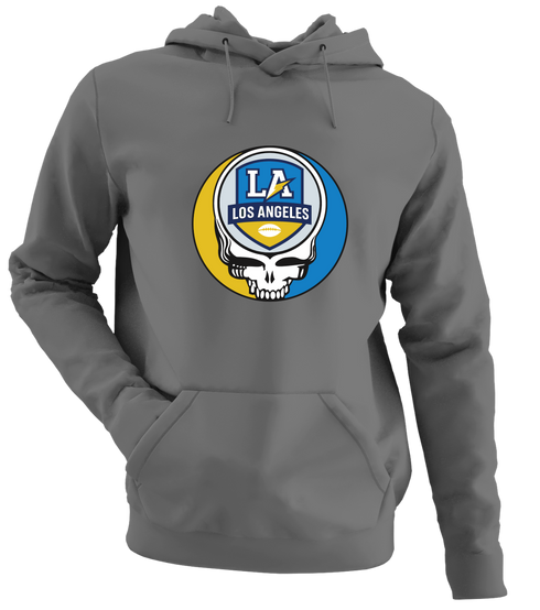 Los Angeles Football - Premium Grateful Dead Hoodie - Charcoal - 8