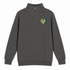Notre Dame University Dancing Leprechaun - Premium Grateful Dead Quarter-Zip Pullover - Charcoal - 5