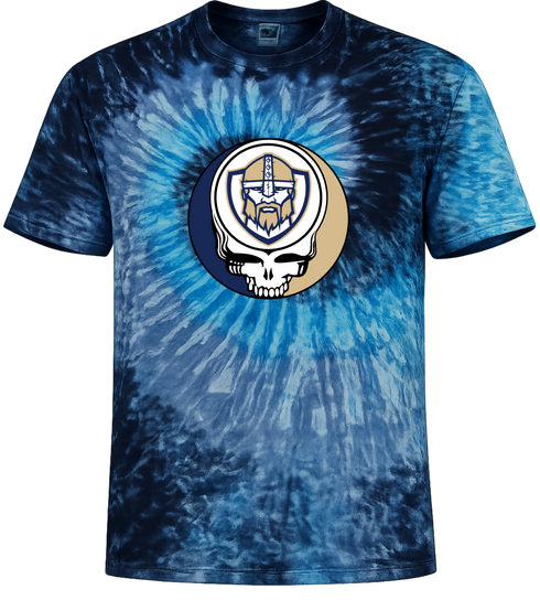 1697 - Custom Stealie Tie-Dye