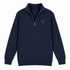 Jerry' Fly Fishin' - Life is dead.® - Premium Grateful Dead Quarter-Zip Pullover - Navy - 4