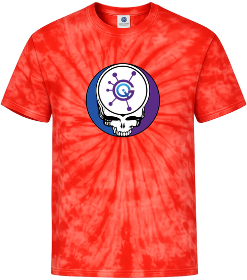 1623 - Custom Stealie Tie-Dye